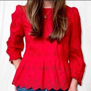 Madewell Keyhole Blouse